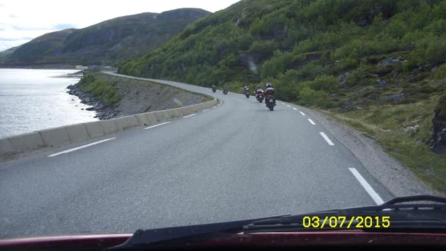 Nordkapp 2015 · fotografia ilustrująca skandynawską wyprawę