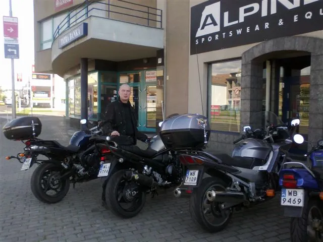 U przyjaciół w Ołomuńcu — archiwum Right Riders, 2012