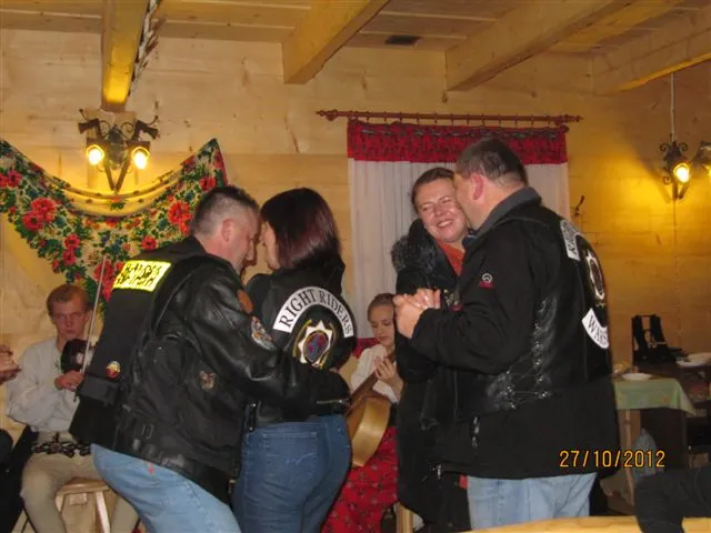 Pożegnanie sezonu u Zbójów — archiwum Right Riders, 2012