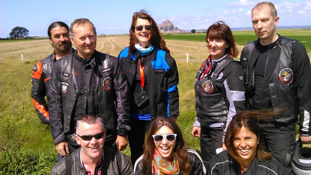 U przyjaciół we Francji — archiwum Right Riders, 2014