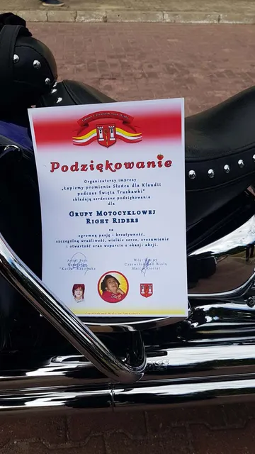 Dla Klaudii — archiwum Right Riders, 2019